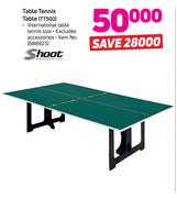 Shoot Table Tennis Table TT500