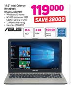 Asus 15.6" Intel Celeron Notebook X541NA-GQ278T