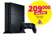 PS4 1TB Slim Console Black DS4