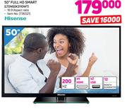 Hisense 50" Full HD Smart LTDN50K3110WT
