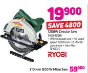 Ryobi 210mm 1200 W Mitre Saw