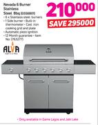 Alva Nevada 6 Burner Stainless Steel BBQ GSS6B01