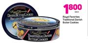 Royal Favorites Traditional Danish Butter Cookies-Each