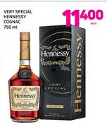 Very Special Hennessy Cognac 750ml-Each
