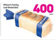 Wilson's Family Loaf Bread Big-Each