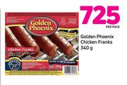 Golden Phoenix Chicken Franks 340g-Per Pack