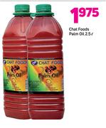 Chat Foods Palm Oil-2.5Ltr