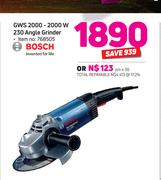 Bosch GWS 2000-2000W 230 Angle Grinder