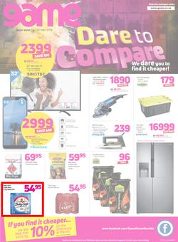 Game Namibia : Dare To Compare (24 May - 30 May 2018), page 1