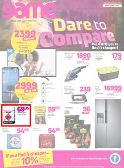 Game Namibia : Dare To Compare (24 May - 30 May 2018), page 1