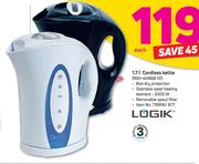 Logik 1.7L Cordless Kettle RSH-441668-01-Each