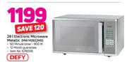 Defy 28L Electronic Microwave Metallic MW M2822MG