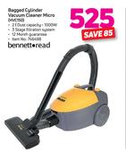 Bennett Read Bagged Cylinder Vacuum Cleaner Micro HVC150