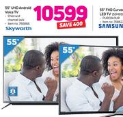 Skyworth 55" UHD Android Voice TV