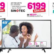 Sinotec 49" FHD LED TV STL-49E2000G
