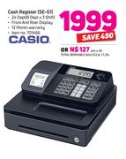 Casio Cash Register SE-G1
