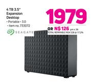 Seagate 4TB 3.5" Expansion Desktop 