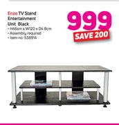 Enzo TV Stand Entertainment Unit Black