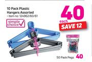 Simple Choice 50 Pack Pegs