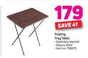 Folding Tray Table