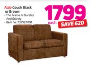Aldo Couch Black Or Brown-Each
