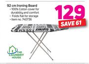 The Laundry House 92 cm Ironing Board