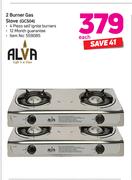 Alva 2 Burner Gas Stove GCS04-Each