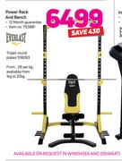 Everlast Power Rack And Bench