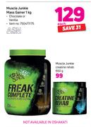 Asn Muscle Junkie Mass Gainer 1kg-Each