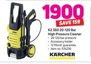 Karcher K2 360 20-120 Bar High Pressure Cleaner