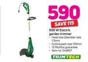 Trim Tech 650 W Electric garden Trimmer