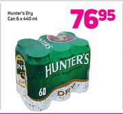 Hunter's Dry Can-6 x 440ml