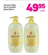 Johnsons Baby Top To Toe Bath Wash 500ml-Each