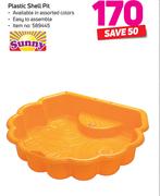 Sunny Plastic Shell Pit
