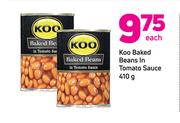 Koo Baked Beans In Tomato Sause 410g-Each
