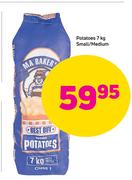 Potatoes Small/Medium-7kg