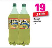 Refresh Assorted 2Ltr-For 2