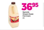 Nammilk Omaere Sweet Full Cream-2Ltr
