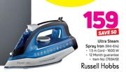 Russell Hobbs Ultra Steam Spray Iron RHI-614