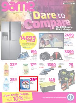 Game Botswana : Dare To Compare (24 May - 30 May 2018), page 1