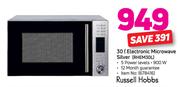 Russell Hobbs 30Ltr Electronic Microwave (Silver) RHEM30L
