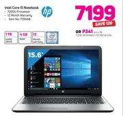 HP 15.6" Intel Core I5 Notebook