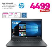 1HP 15.6" Intel Celeron G6