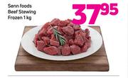Senn Foods Beef Stewing Frozen-1Kg