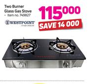 Westpoint Two Burner Gas Stove