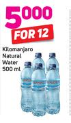 Kilomanjaro Natural Water-12 x 500