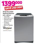 Whirlpool 16KG Top Loader Washing Machine