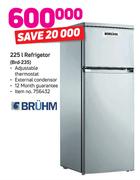 Bruhm 225L Refrigerator BRD-235