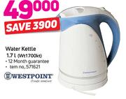 Westpoint 1.7 LWater Kettle 