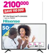 Hisense 50" UHD LED TV 50N3000